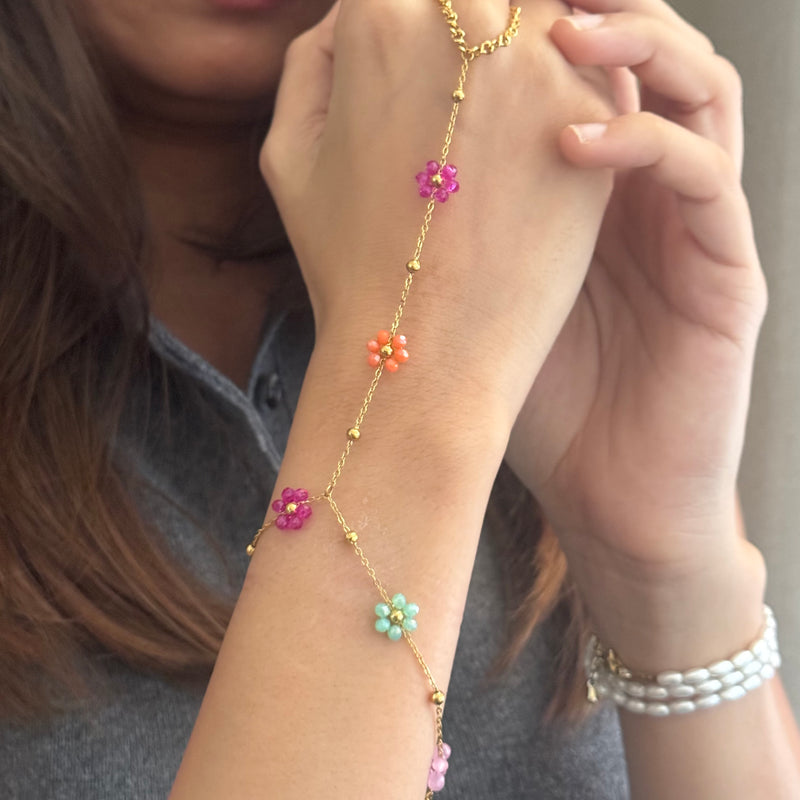Floral Hand Chain