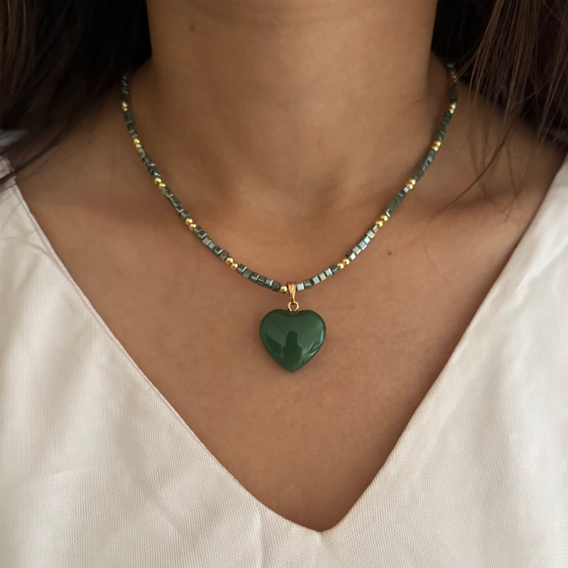 Crystal Heart Necklace