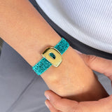 Signature Spark Initial Stretch Bracelet