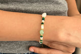 Wild Fern & Pearl Bracelet
