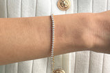 The Thinnest Tennis Bracelet