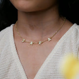 Princess Sparkle Kids Name Necklace