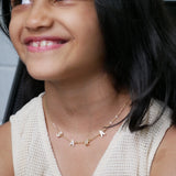 Princess Sparkle Kids Name Necklace