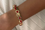 Red Charm Me Bracelet