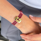 Signature Spark Initial Stretch Bracelet