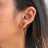 Champagne Cluster Hoops