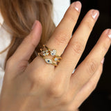 Evil Eye Stack Ring