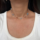 Three way stone Magnetic necklace/bracelet