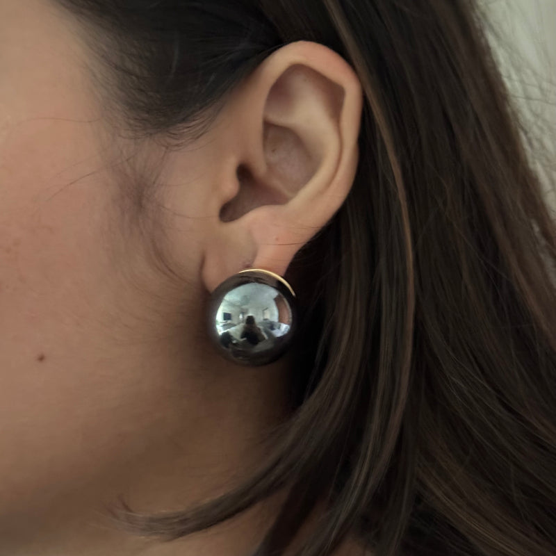 Oversized Pearl Earrings