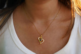 Je t'aime Heart Necklace