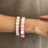 Set of 2 - Blush Pink Candy Stack