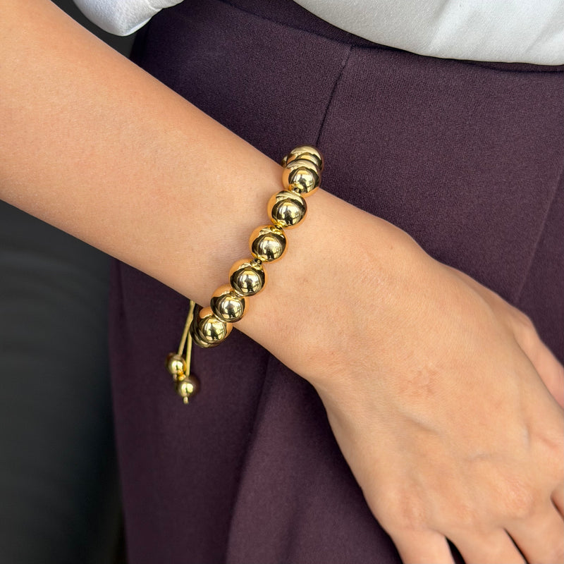 Golden Pearl Harmony Bracelet