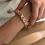 Red Charm Me Bracelet