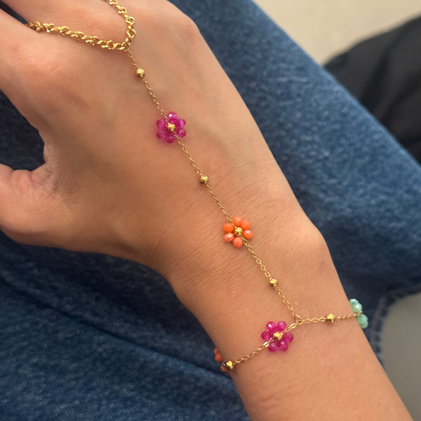 Floral Hand Chain