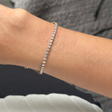 The Thinnest Tennis Bracelet
