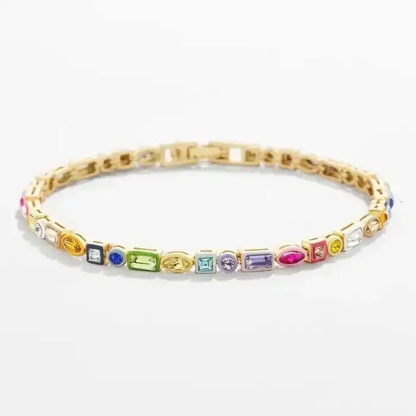 Gem Confetti Tennis Bracelet