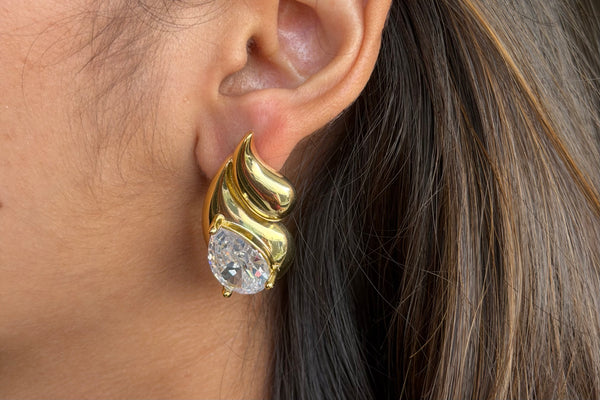 Luxe Flame Drops Earring