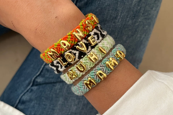 Personalised Name Woven Bracelet
