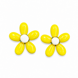 The Daisy Bloom Enamel Stud Earrings