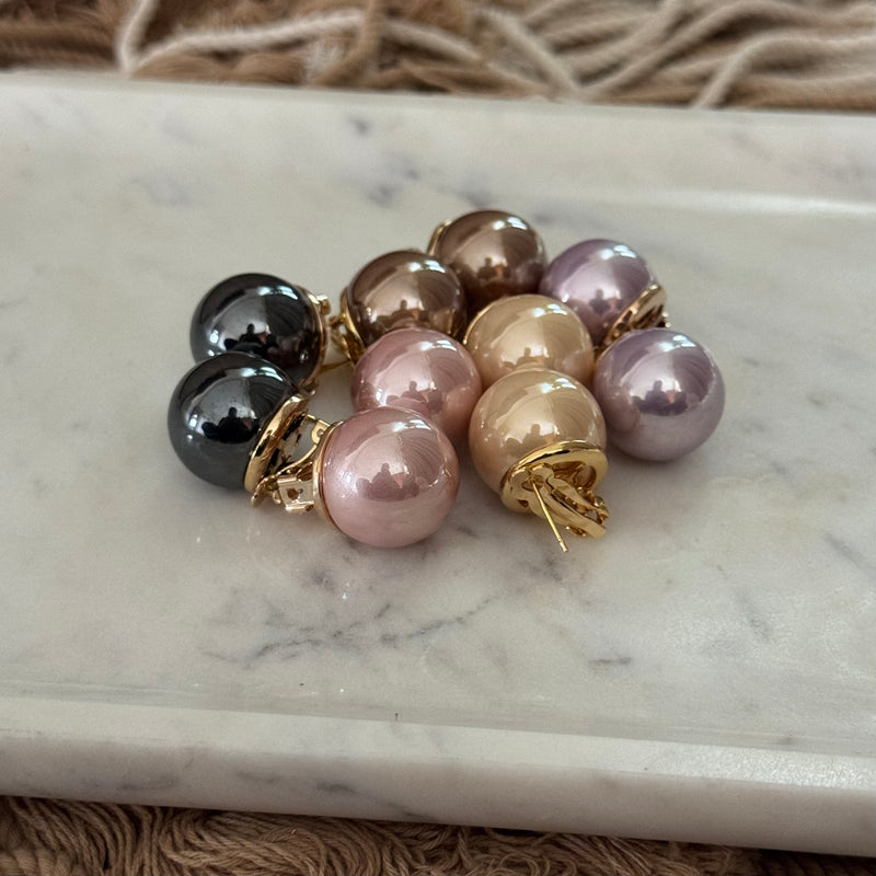 Oversized Pearl Earrings