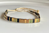 Sunlit Sage Tila Bracelet