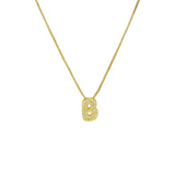 Mini Bubble Initial Name Necklace  (Bestseller) (Due to high demand ships after 8 business days)