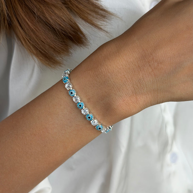 Serene Evil Eye Bracelet