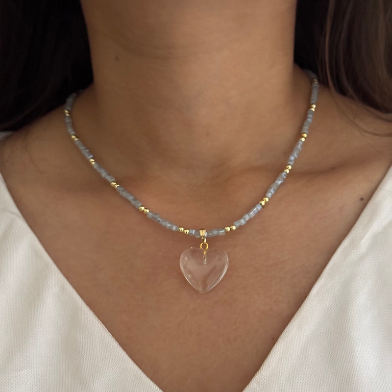 Crystal Heart Necklace