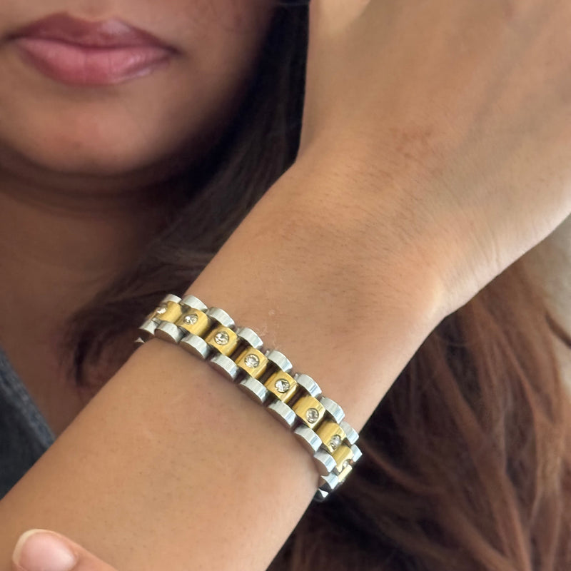 Diamond Rolly Bracelet