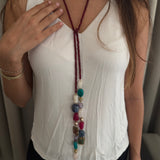 Mulberry Muse Single Line Lariat