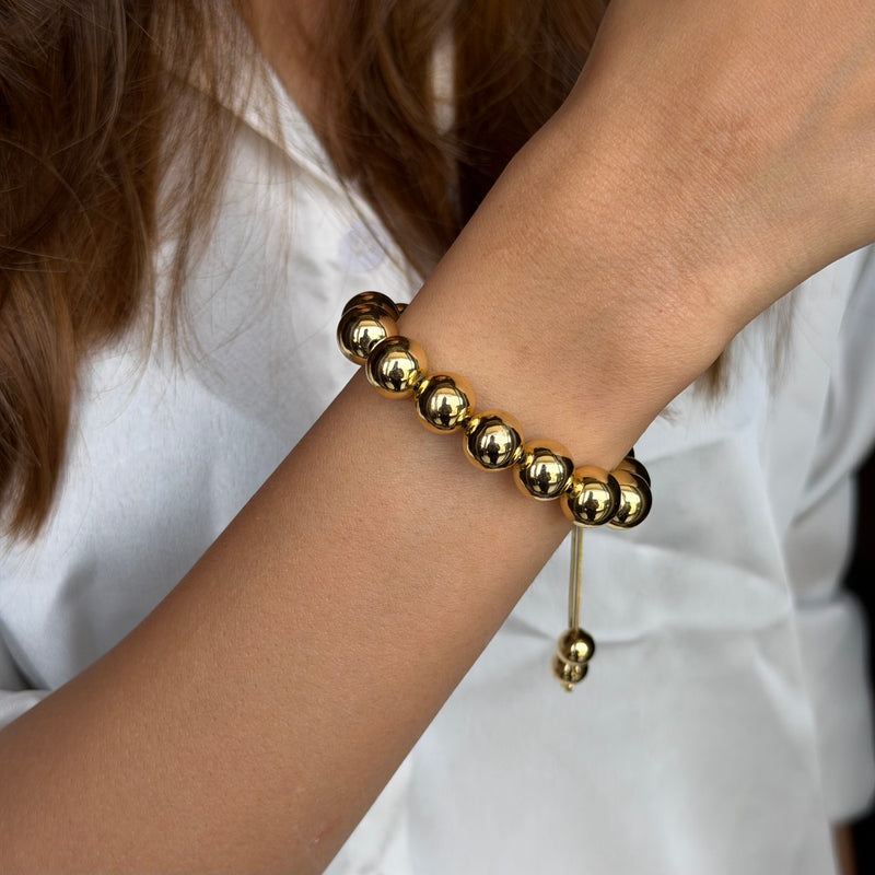 Golden Pearl Harmony Bracelet