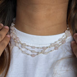 Three way Rose Petal Magnetic necklace/bracelet