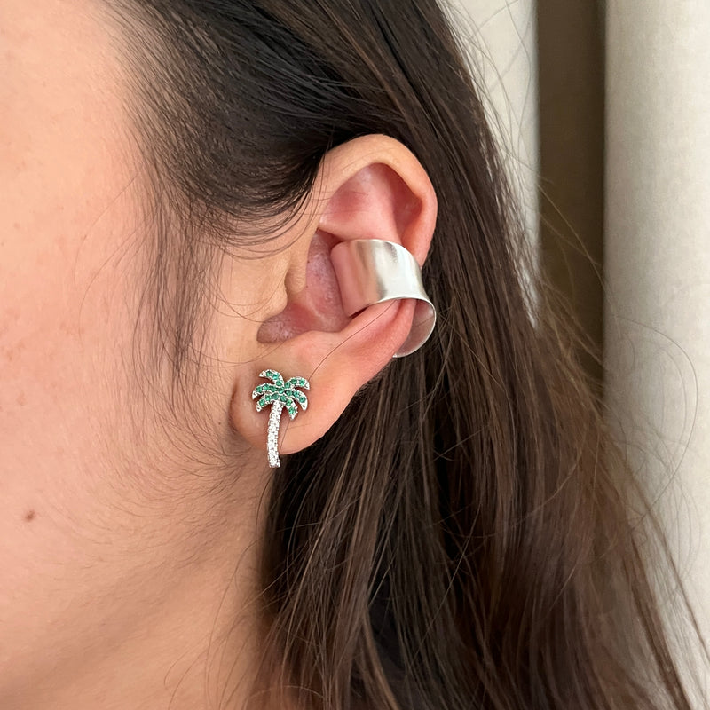 925 Silver Curve Earcuffs
