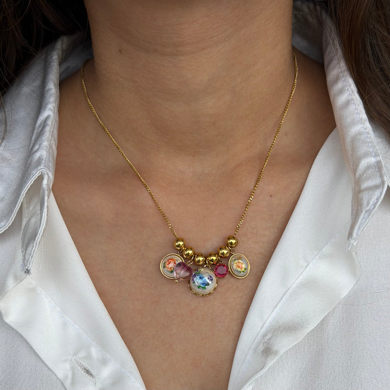 Pastel Petal Luxe Necklace