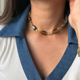 Three way Pearl & Beaded Magnetic necklace/bracelet