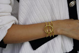 Spaced out statement bracelet