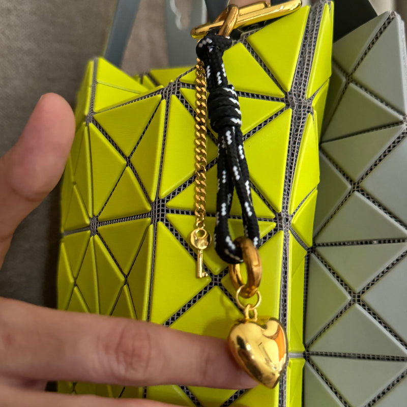 Heart on a String Bag Charm