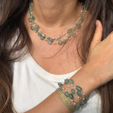 Three way stone Magnetic necklace/bracelet