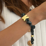 Bold Initial Braid Bracelet