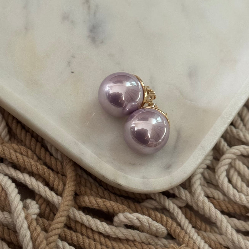 Oversized Pearl Earrings