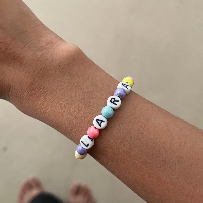 Kids Personalised SugarRush Beaded Bracelet (Newly Launched)