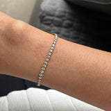 The Thinnest Tennis Bracelet