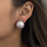 Oversized Pearl Earrings