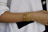 Spaced out statement bracelet