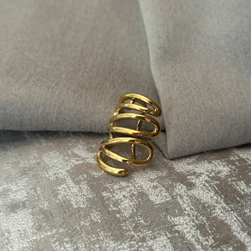 Irregular Wave Hair Pin
