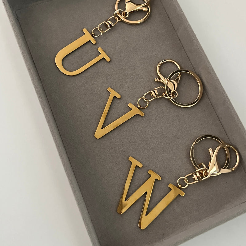 Initial Bag Charm