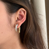 Pave Claw Earrings