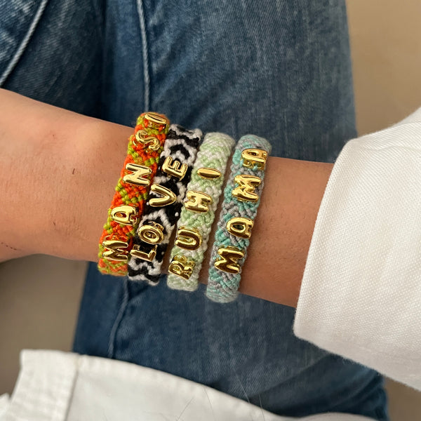 Personalised Name Woven Bracelet