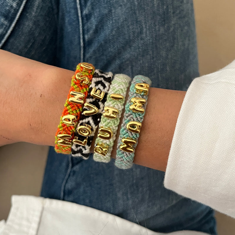 Personalised Name Woven Bracelet