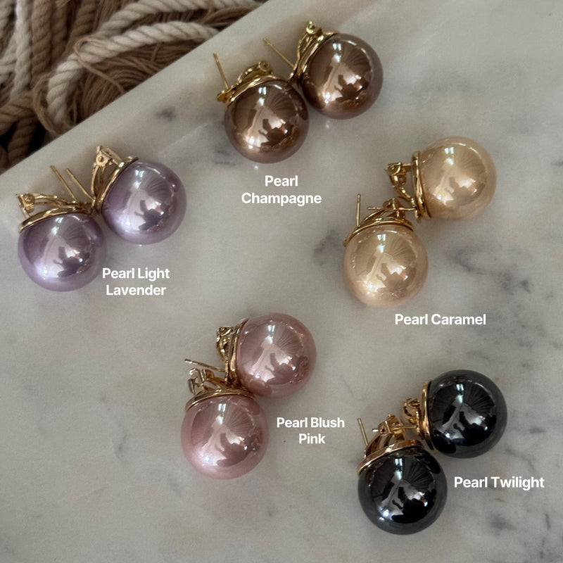 Oversized Pearl Earrings